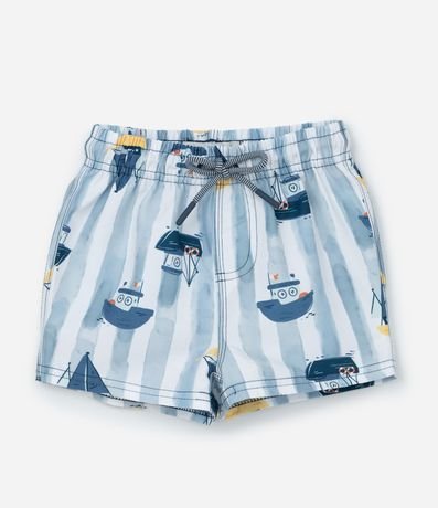 Conjunto Infantil con Estampa de Barquitos - Talle 1 a 6 años 4