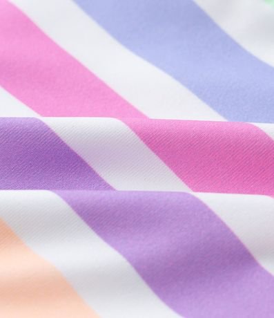 Bikini Infantil con Protección UV y Estampa Rayada - Talle 5 a 14 años 8