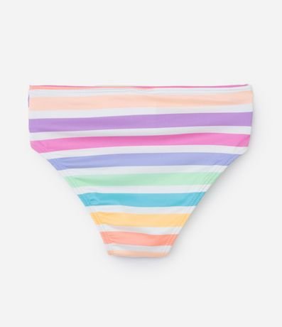 Bikini Infantil con Protección UV y Estampa Rayada - Talle 5 a 14 años 6