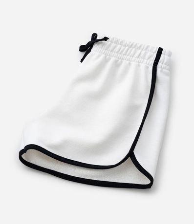 Short Runner Infantil en Algodón con Acabado Contrastante - Talle 5 a 14 años 4