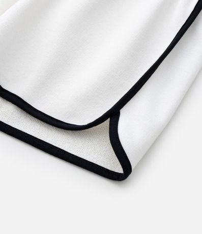 Short Runner Infantil en Algodón con Acabado Contrastante - Talle 5 a 14 años 5