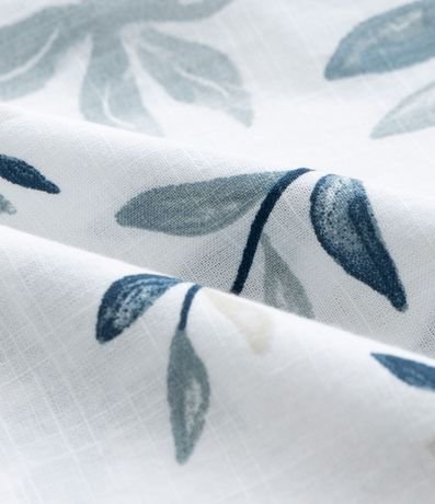 Camisa Infantil en Algodón con Estampa de Follajes - Tam1 a 6 años 4