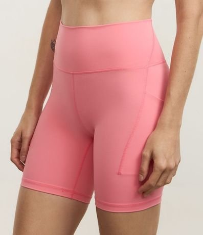 Bermuda en Microfibra con Bolsillo Funcional