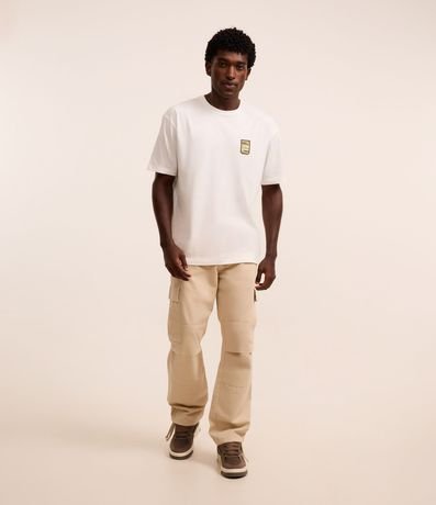 Remera Relaxed en Algodón con Estampa Ícones de Acampar "We Don't Escape Reality " 3