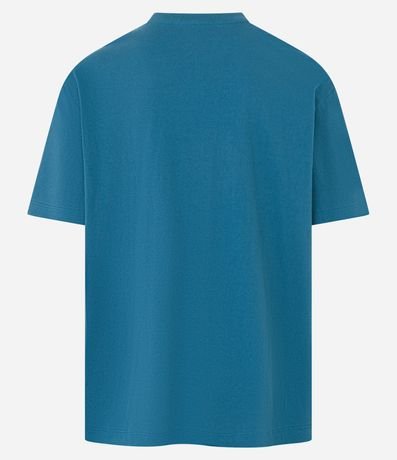 Remera Relaxed en Algodón con Estampa Localizada en Relieve Eternal 6