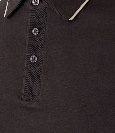 Polo Manga Corta sin Estampa en Algodón Peruano 6