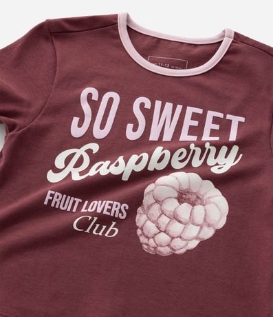 Remera Infantil con Estampa Fruta - Talle 5 a 14 años 7