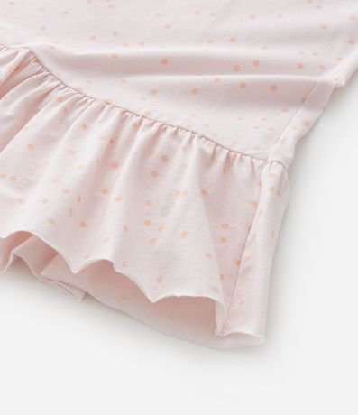 Camisón Infantil con Volados y Estampa de Gatito que Brilla en la Oscuridad - Talle 4 a 12 años 4