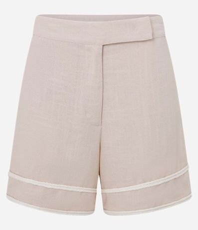 Short en Viscolino con Detalle de Cuerda en la Bajo 6