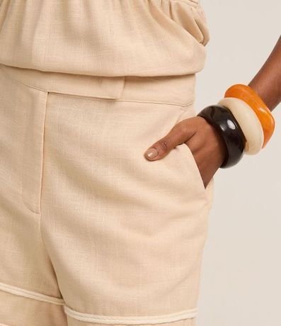 Short en Viscolino con Detalle de Cuerda en la Bajo 4