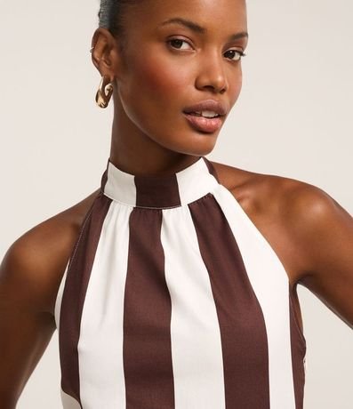 Vestido Midi en Tricolina con Lazo 5