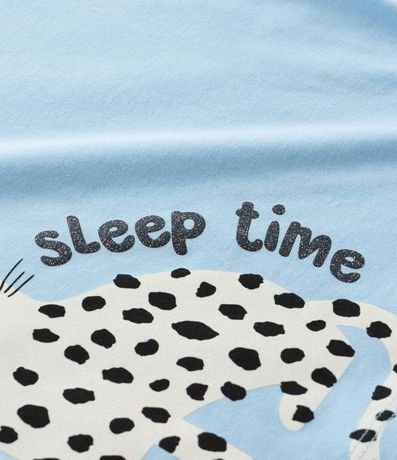 Pijama Corto Infantil con Estampa Leopardo - Talle 2 a 4 años 10