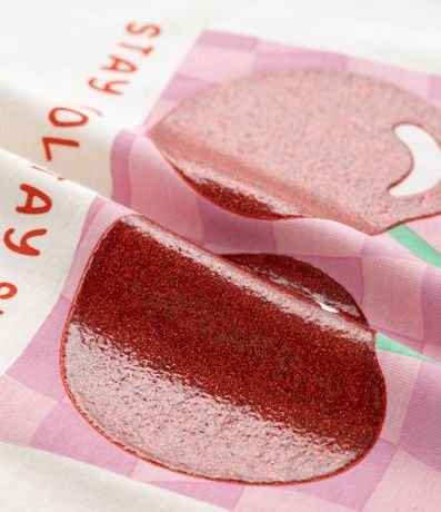 Pijama Infantil con Estampa Cereza -Talle 5 a 14 años 9