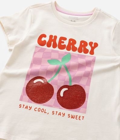 Pijama Infantil con Estampa Cereza -Talle 5 a 14 años 11