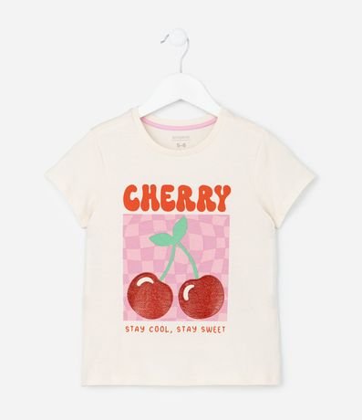 Pijama Infantil con Estampa Cereza -Talle 5 a 14 años 2