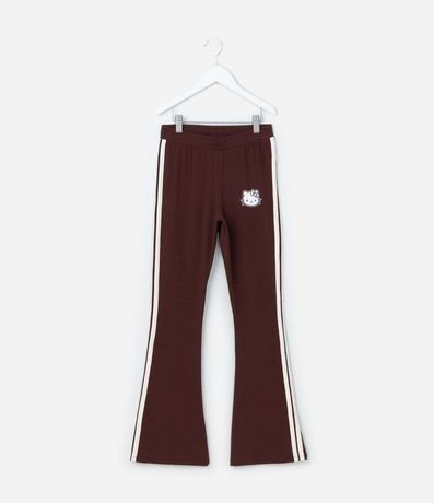Pantalón Flare Infantil con Estampa Hello Kitty - Talle 5 a 14 años 1