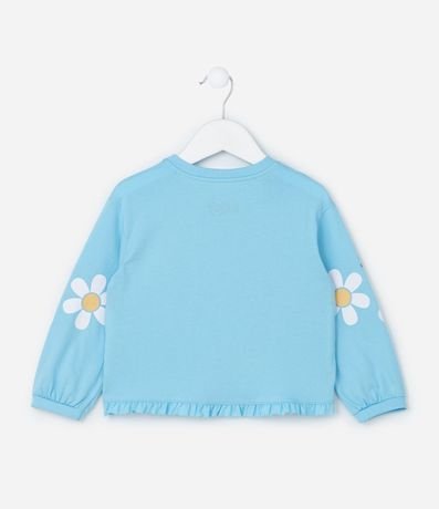 Blusa Infantil con Volado y Estampa Bluey - Talle 1 a 6 años 2
