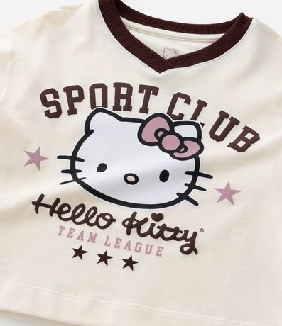 Saco Infantil en Algodón Estampa Hello Kitty - Talle 5 a 14 años 6