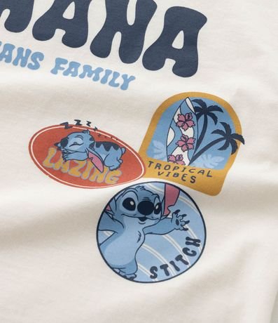 Pijama Infantil con Estampa do Stitch Ohana - Talle 2 a 14 años 9