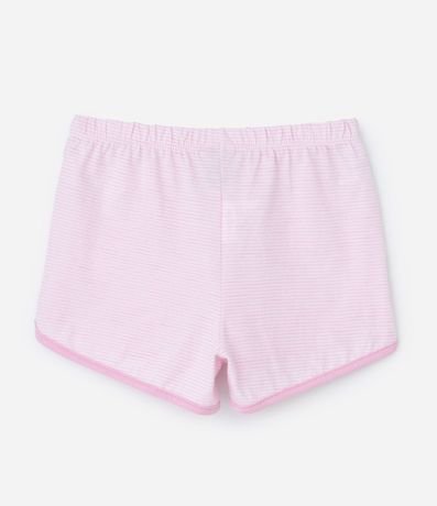 Pijama Corto Infantil con Estampa Rayada Hello Kitty - Talle 2 a 6 años 5