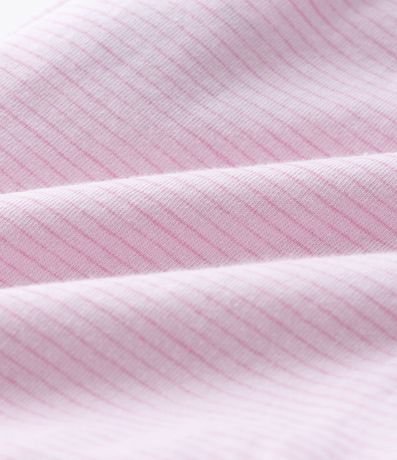 Pijama Corto Infantil con Estampa Rayada Hello Kitty - Talle 2 a 6 años 6