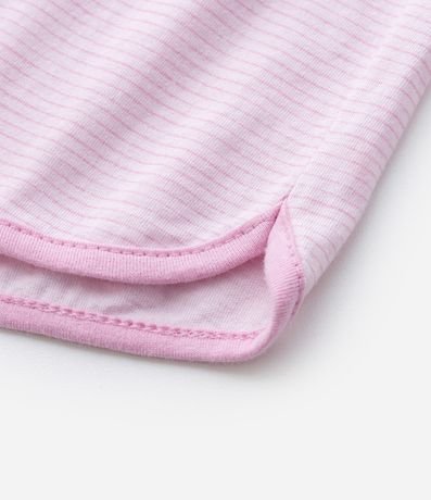 Pijama Corto Infantil con Estampa Rayada Hello Kitty - Talle 2 a 6 años 7