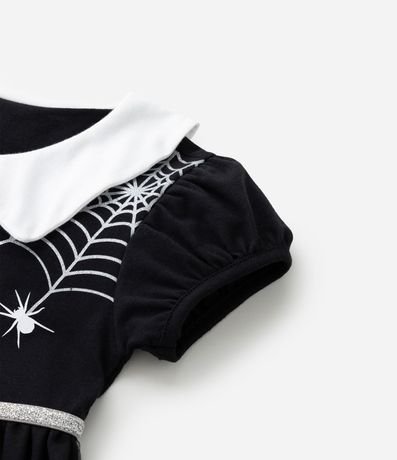 Camisón Infantil con Estampa Tela de Araña - Talle 4 a 10 años 6