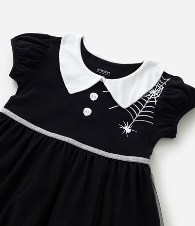 Camisón Infantil con Estampa Tela de Araña - Talle 4 a 10 años 7