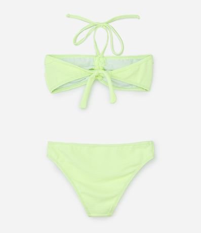 Bikini Infantil con Protección UV Texturizado - Talle 5 a 16 años 2