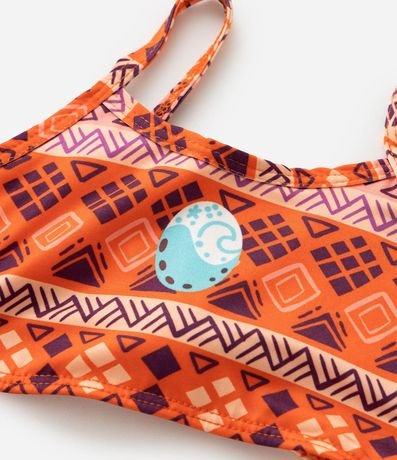 Bikini Infantil con Protección UV  y Estampa Moana - Talle 3 a 8 años 10