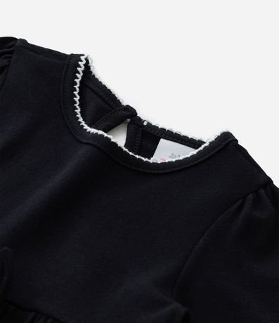 Vestido Body Infantil con Bolsos y Detalles Contrastantes - Talle a 18 meses 6