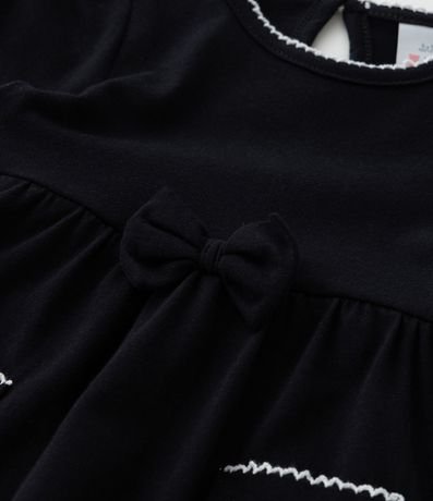 Vestido Body Infantil con Bolsos y Detalles Contrastantes - Talle a 18 meses 7