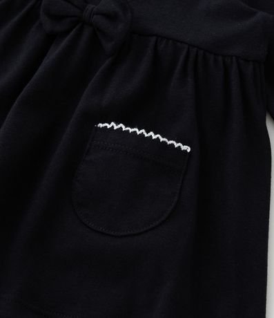 Vestido Body Infantil con Bolsos y Detalles Contrastantes - Talle a 18 meses 8