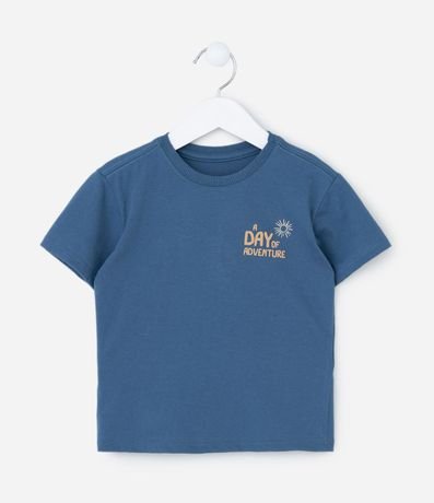 Remera Infantil con Estampa Frente y Espalda Paisaje - Talle 1 a 6 años 1