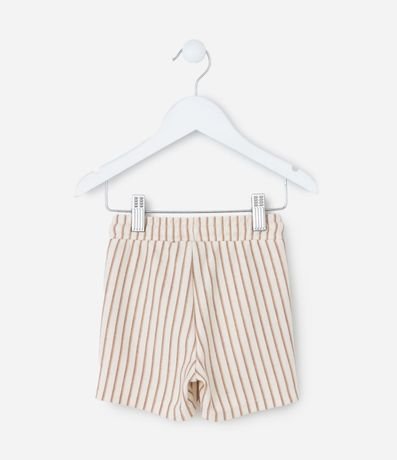 Bermuda Infantil con Estampa Rayada - Talle 1 a 6 años 3