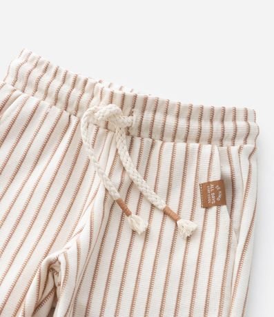 Bermuda Infantil con Estampa Rayada - Talle 1 a 6 años 8