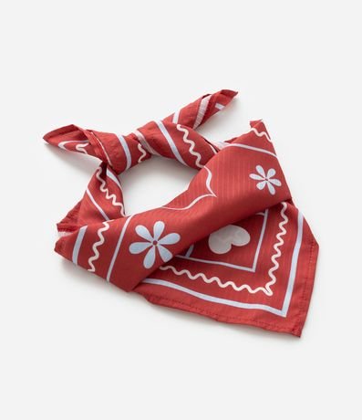 Remera Infantil con Lettering y Pañuelo - Talle 5 a 14 años 2