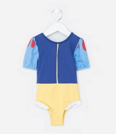 Malla Infantil con Protección UV y Estampa Blanca Nieves - Talle 2 a 6 años