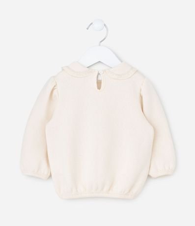 Conjunto Infantil en Algodón con Estampa de Conejito - Talle 0 a 18 Meses 4