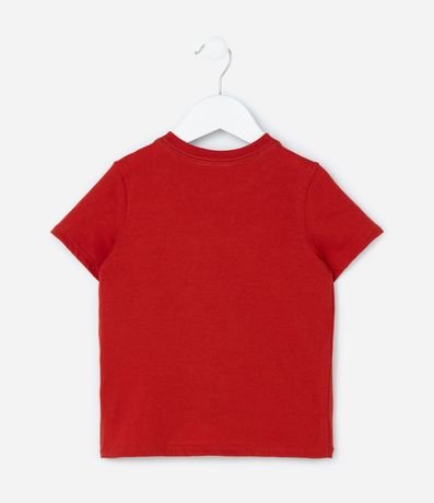 Remera Infantil con Pequeño Bolsillo Estampa Robo - Talle 1 a 6 años 3