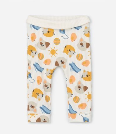 Conjunto Infantil con Estampa Cachorros en el Tobogan- Talle 0 a 18 meses 6