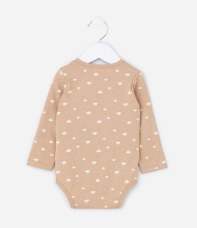 Body Infantil con Estampa Floral - Talle RN a 18 meses 2