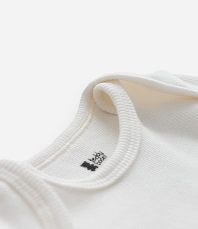 Body Infantil en Rib Básico - Talle RN a 18 meses 5