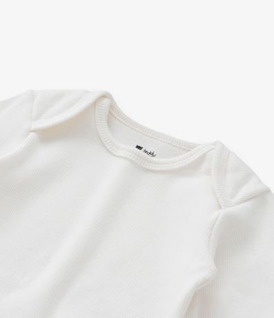 Body Infantil en Rib Básico - Talle RN a 18 meses 7