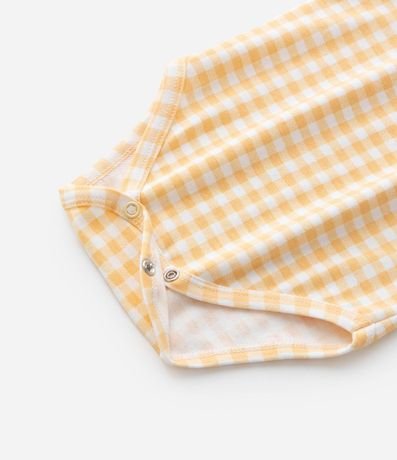 Body Infantil con Estampa Animalitos de Cuadros - Talle RN a 18 meses 6