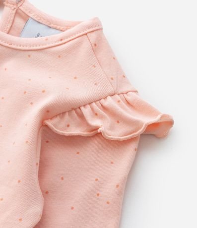 Body Infantil con Estampa Interactiva Mariposa - Talle 0 a 18 meses 6