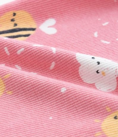 Body Infantil en Rib con Estampa Abeja - Talle RN a 18 meses 6