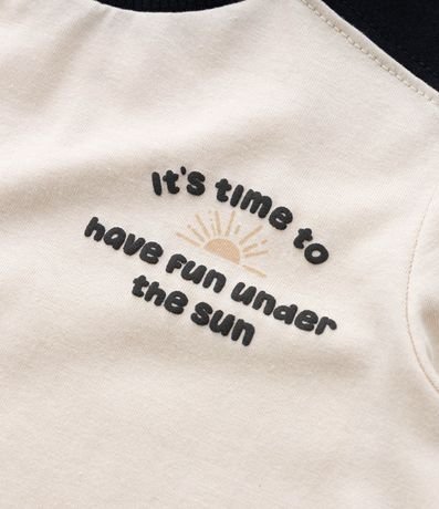 Conjunto Infantil en Algodón con Recortes - Talle 1 a 6 años 9