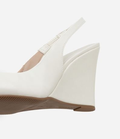 Zapato Tacones Anabela con Tira Elástica 7