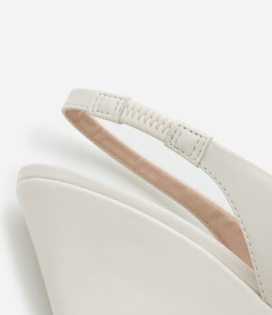 Zapato Tacones Anabela con Tira Elástica 6